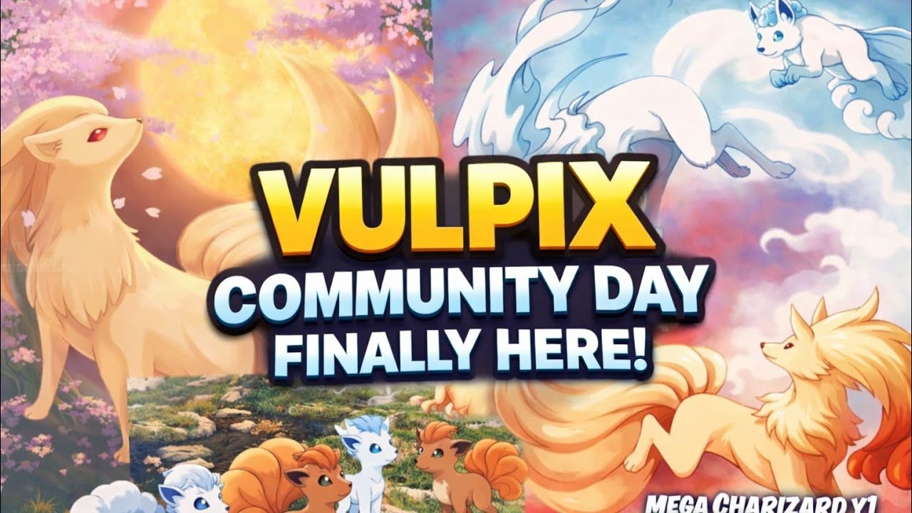 Both Vulpix Forms Take Over! Community Day Madness 😱