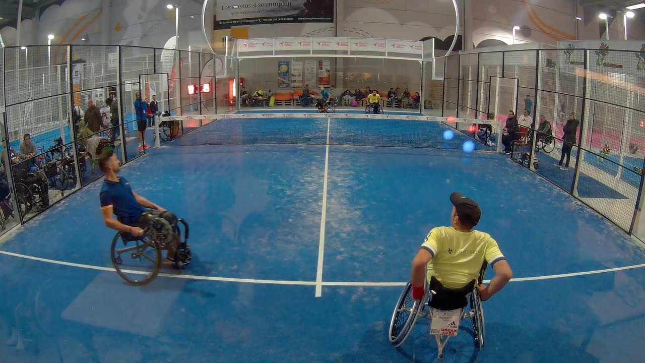 5/5 - Final Absoluta del I Open Nacional Ciutat de Gavà de Pádel en Silla de Ruedas 2018