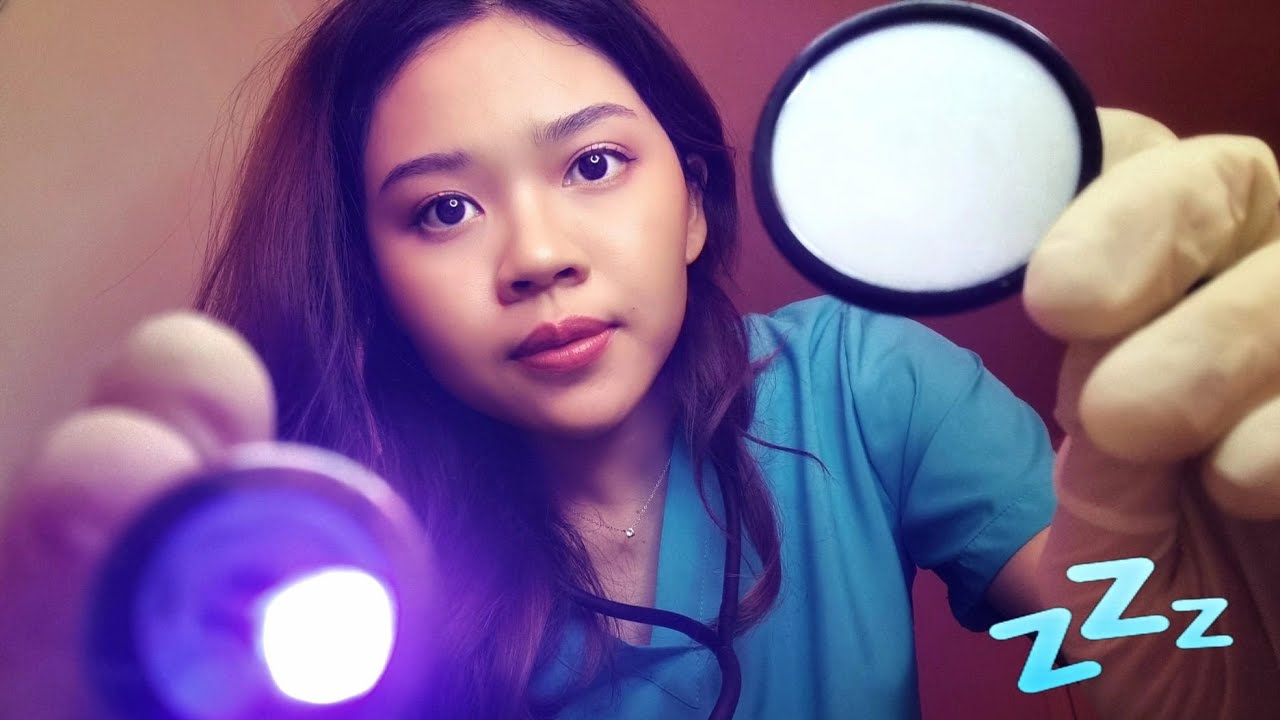 ASMR Sleep Doctor Checkup💤หมอส่วนตัวดูแลการนอนหลับให้คุณที่บ้าน (Body-Awareness, Personal Attention)