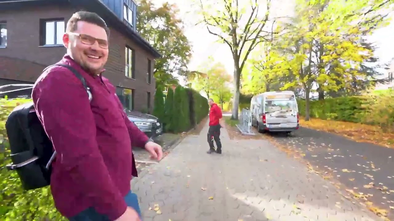 Ein neues Weinor Terrassendach im Norden Hamburgs entsteht.