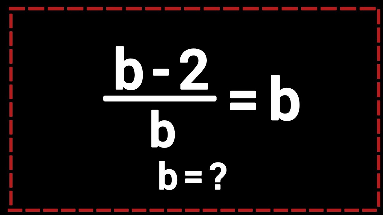 Solving a 'Harvard' University Entrance Exam Question | Find the value of b ?? |