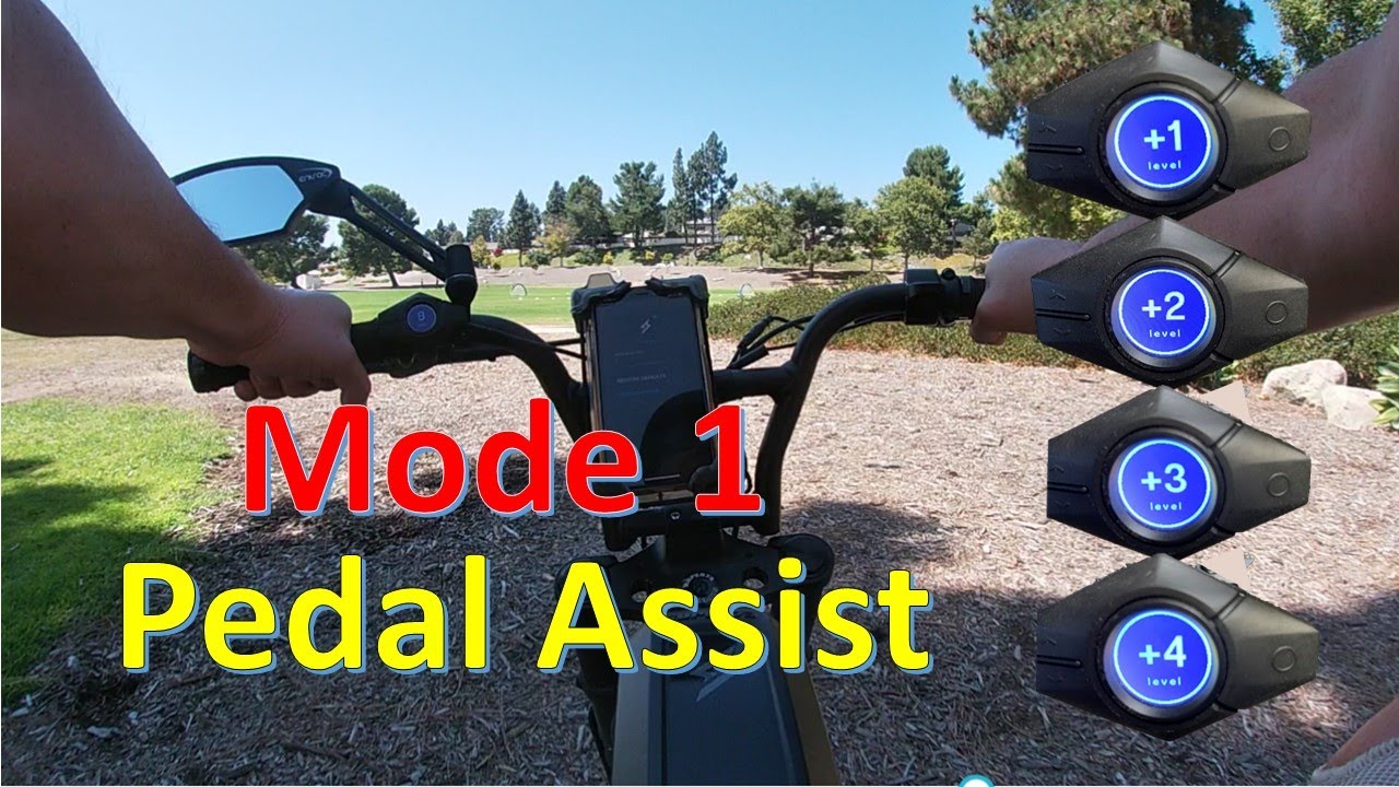 Super73 R: Mode 1 - eBike Pedal Assist Testing !!!