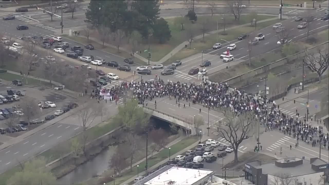 Thousands participate in 'Hands Off!' protests at Colorado State Capitol