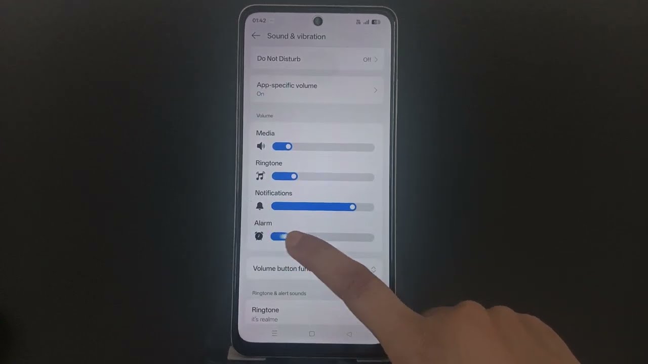 How to Customize Alarm Volume in Realme C83 5G | Realme C83 5G Alarm Sound Settings Guide