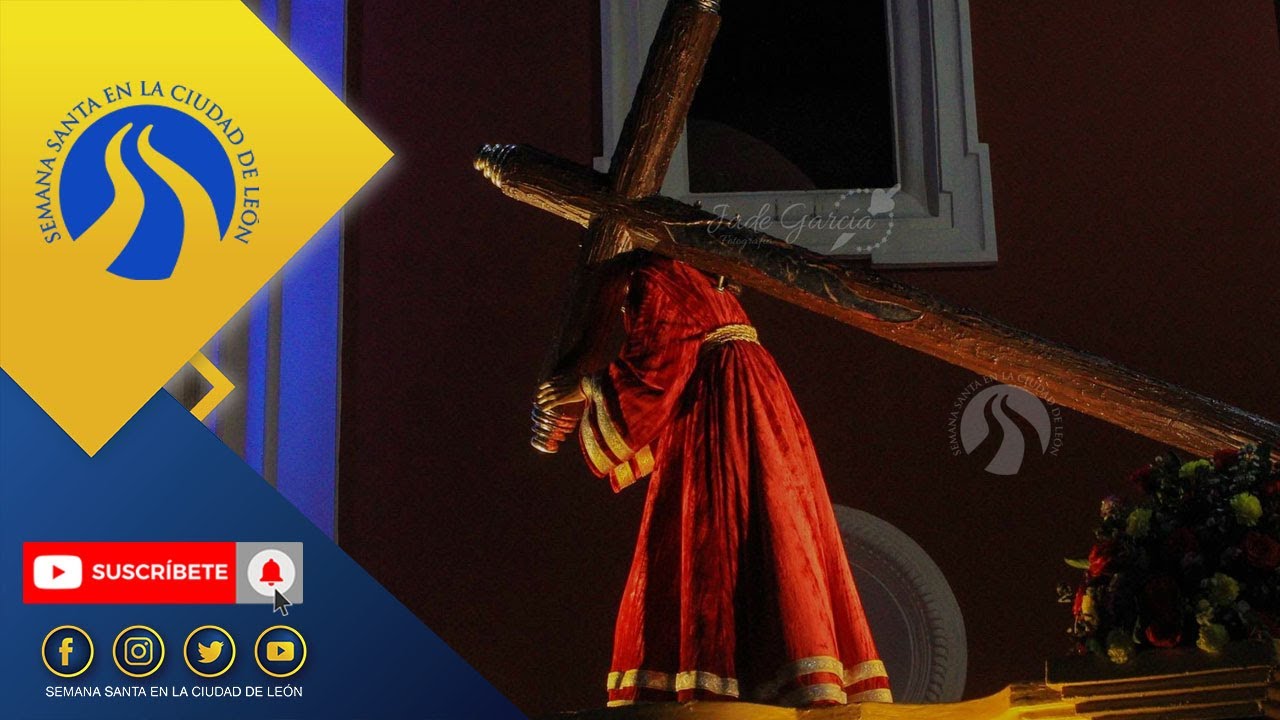 Procesión, Jesús Nazareno del Dulce Nombre. El Calvario. 25 enero. P2. 2025. #leon #nicaragua