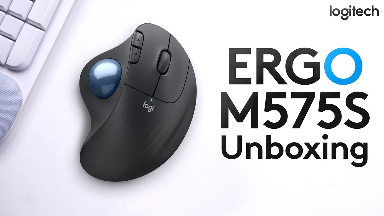 Распаковка и настройка Logitech Ergo M575S