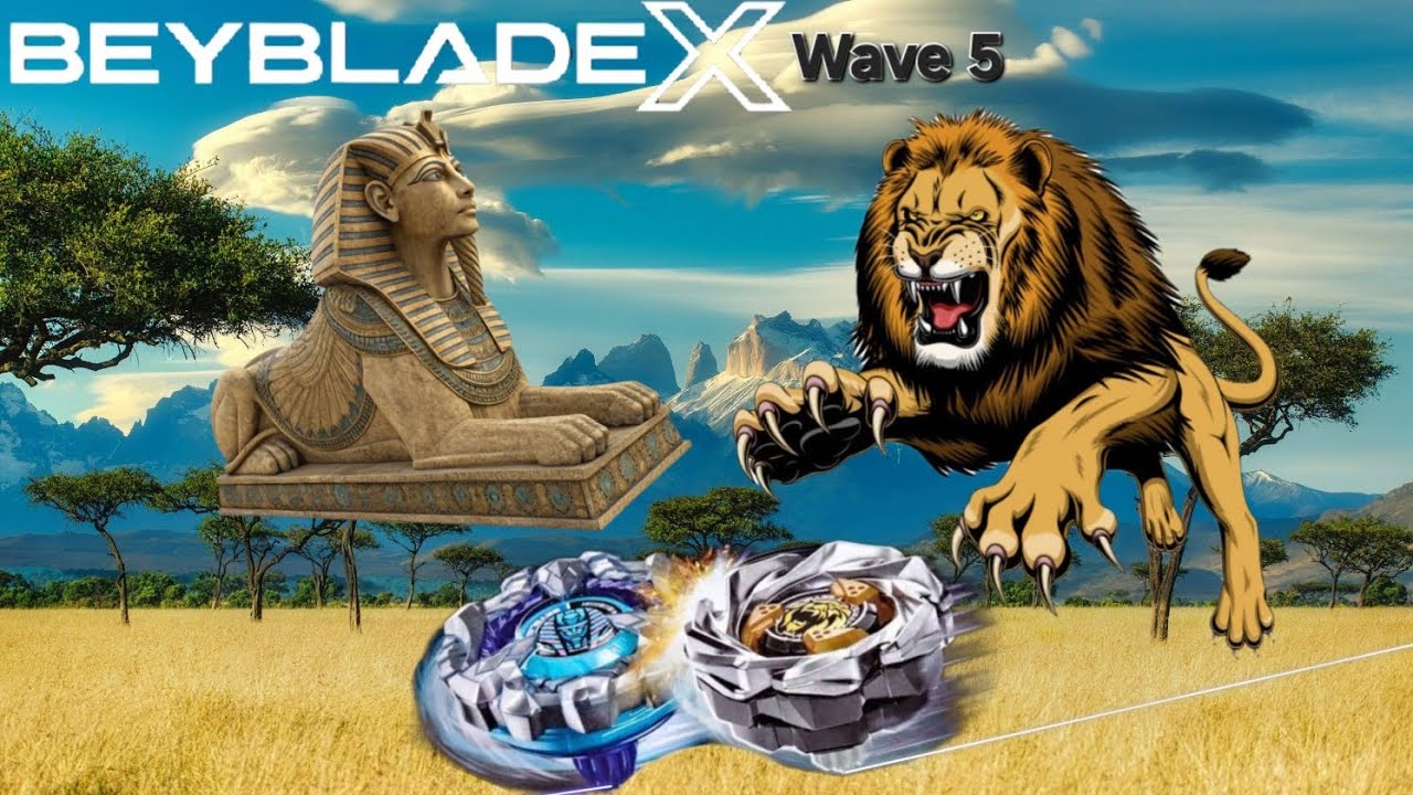 THICC LION! NEW Hasbro Beyblade X Crest Leon & Cowl Sphinx 2-Pack Unboxing & Review 