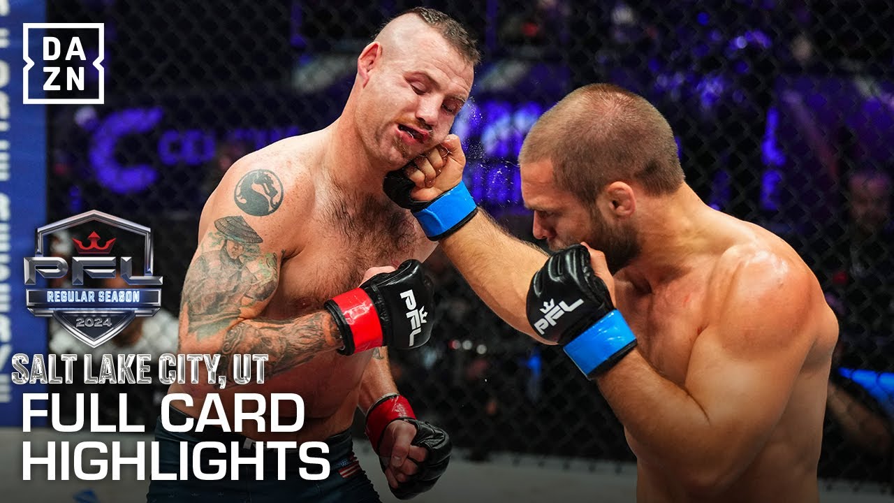 2024 PFL Regular Season: Light Heavyweights and Lightweights Full Card Highlights