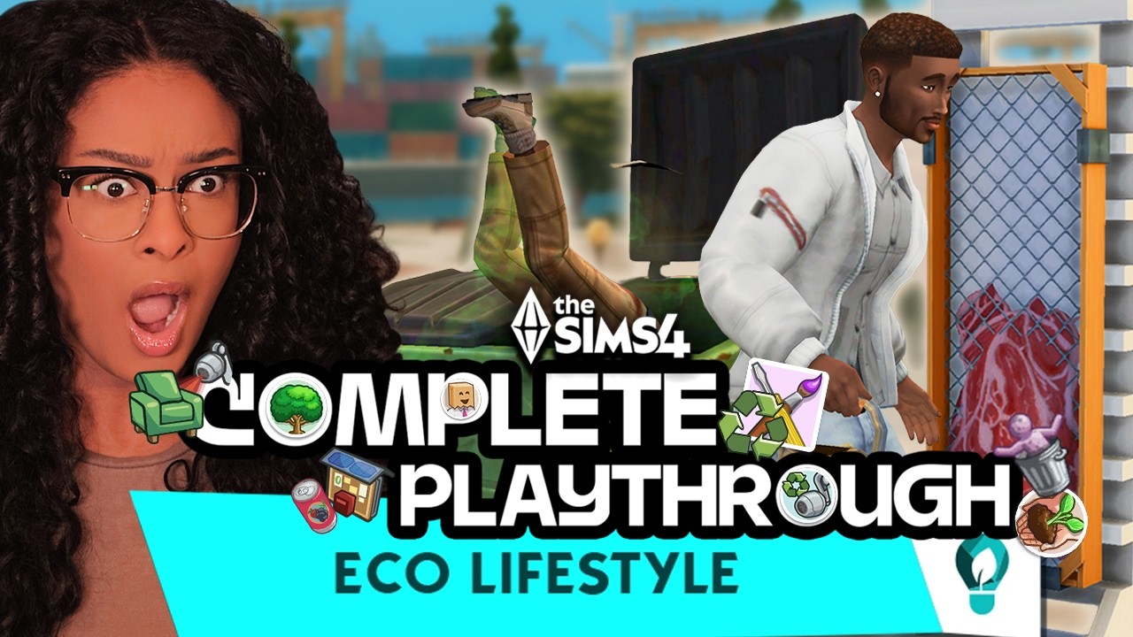 Полное прохождение игры The Sims 4: Eco Lifestyle