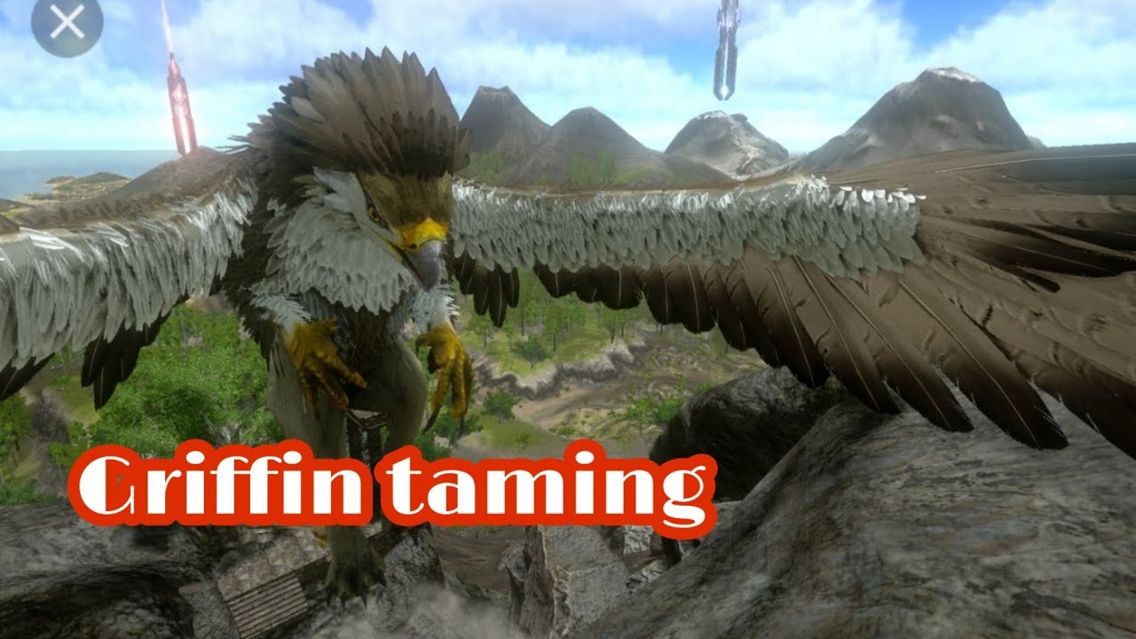 Griffin tamming || How to respect me || Ark survival Evolved mobile | Ep 9 | Wizard Gaming
