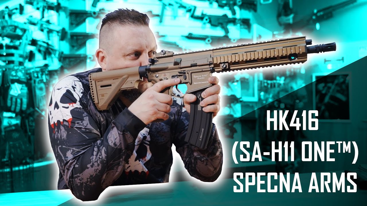 HK416 (SA-H11 ONE™) Tan - SPECNA ARMS  - TANIEMILITARIA.PL