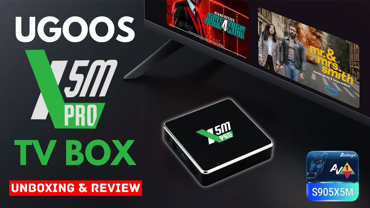 New UGOOS X5M Pro Android 14 TV Box  |  Budget Friendly   |  UNBOXING REVIEW