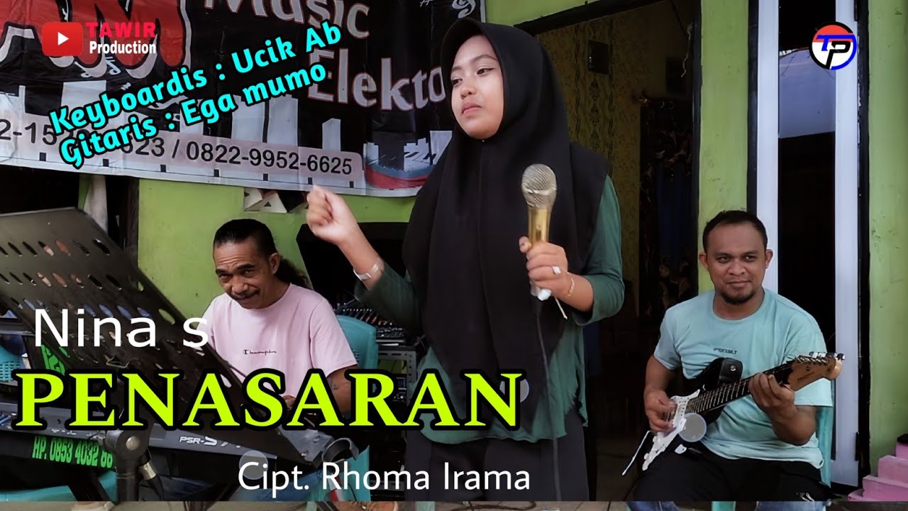 PENASARAN - Nina s || keyboardis Ucik Ab || Gitaris Ega mumo || Live Izam Electone