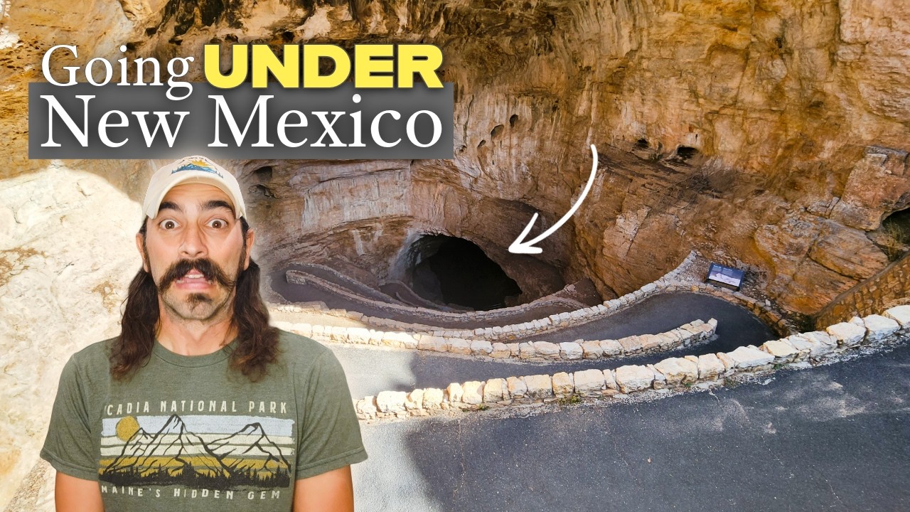 Going deep into the mountains | Carlsbad Caverns National Park | Boondocking