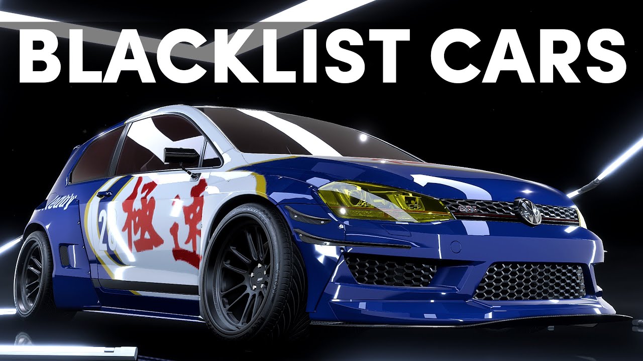 How Blacklist Cars Would Look in a Modern NFS Game