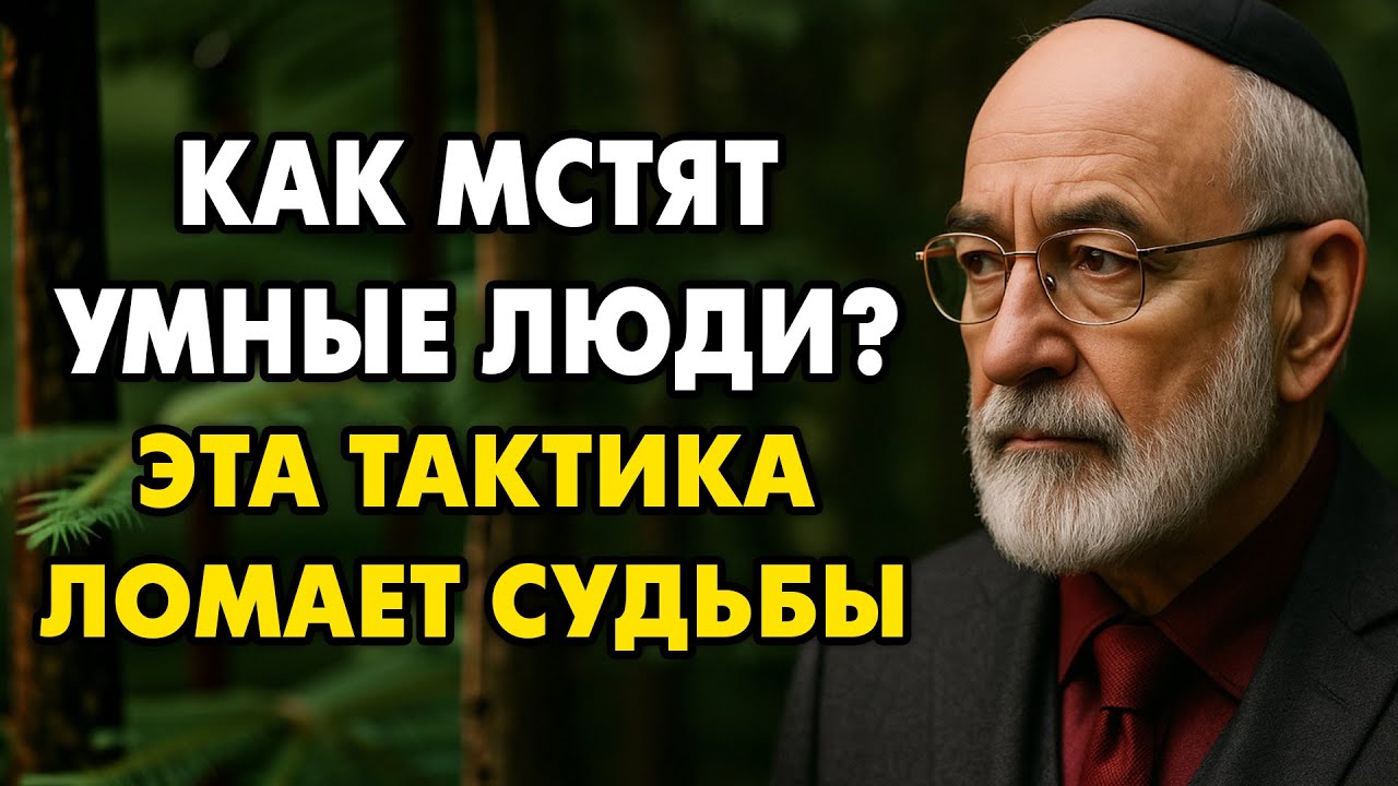 Как Мстят Умные Люди? Беспроигрышная тактика, которую от вас скрывают! | Еврейская Мудрость