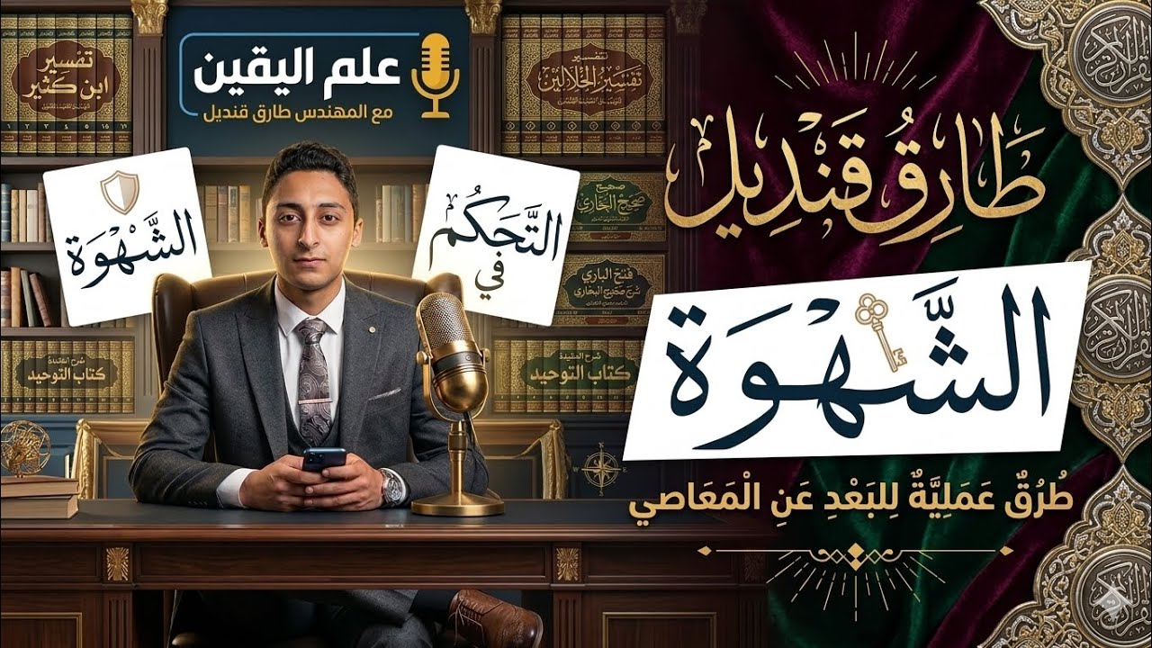 بودكاست علم اليقين | التحكم في الشهوة | المهندس طارق قنديل 