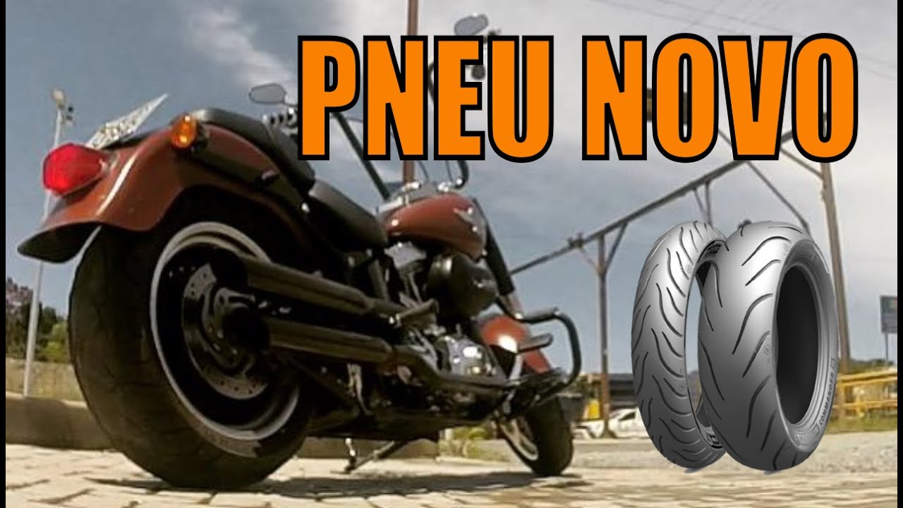 Pneu Traseiro Novo e Revisão - Quanto custou? Quanto durou? - Harley Davidson Fat Boy