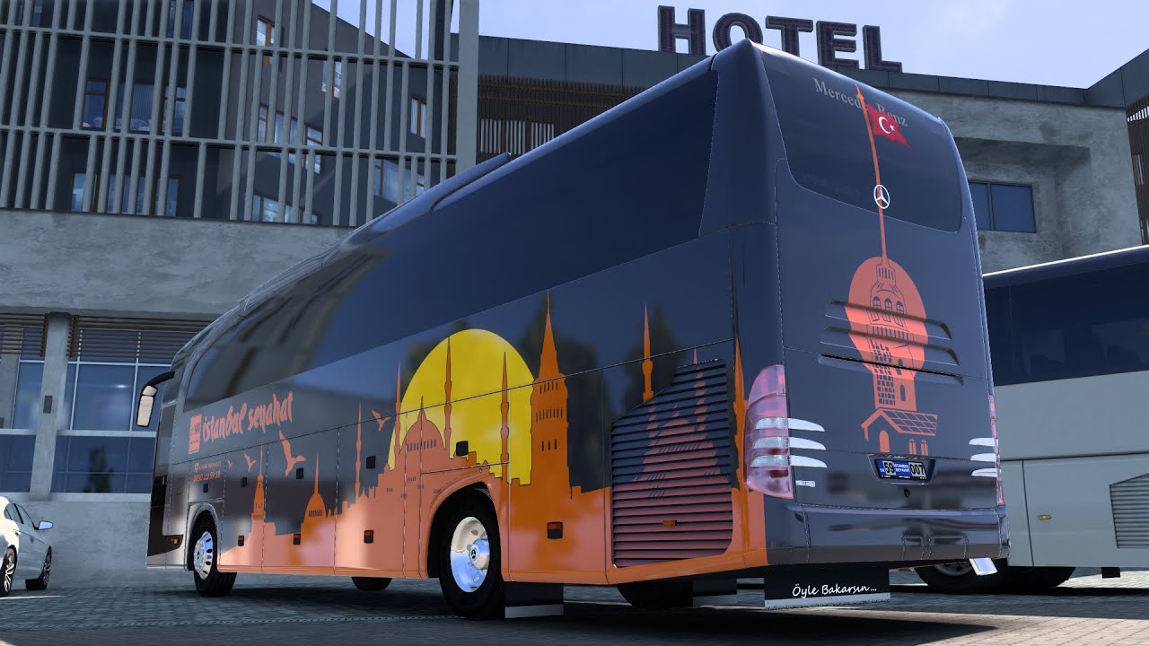 Ets 2-1.53|MB Travego 15SHD|Esenler-İpsala-Esenler Vardön|İstanbul Seyahat|#ets2 #oyuncuyusbismap