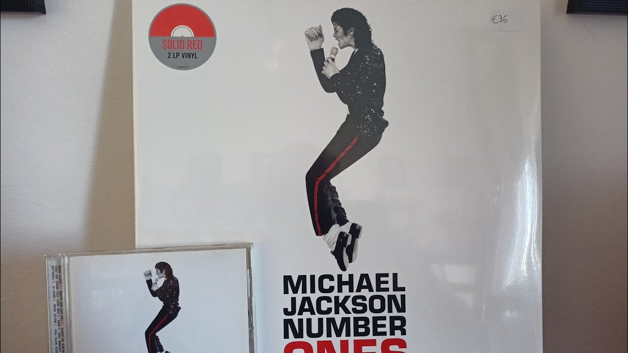 Unboxing Michael Jackson  Number One Cd vinyl Red -  2026