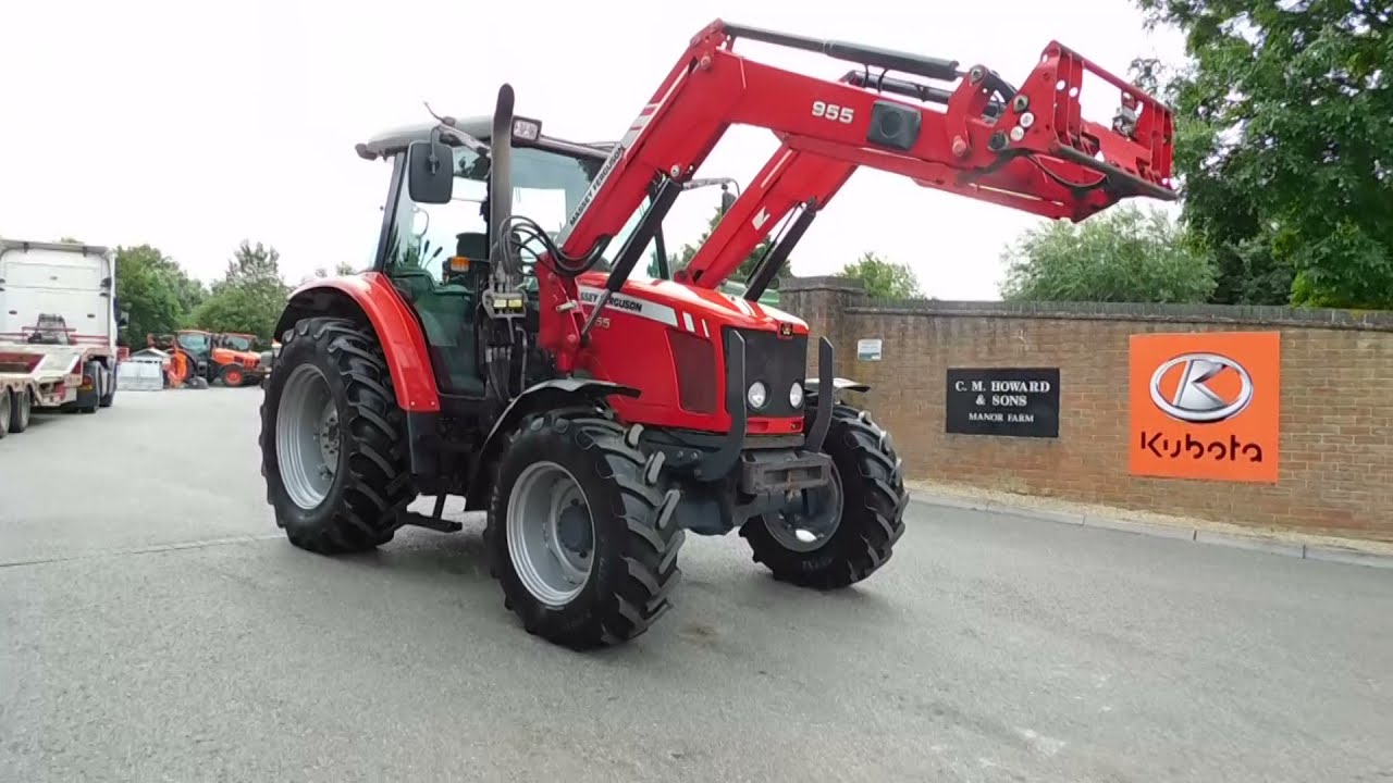 MASSEY FERGUSON 5455 & LOADER WALKROUND VIDEO