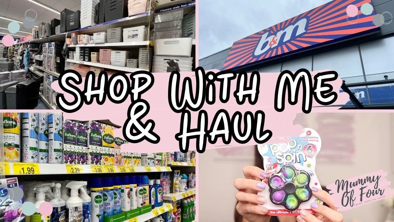 B&M Come Shop With Me & Haul | Birthday Party Gifts | Kids Summer Activities