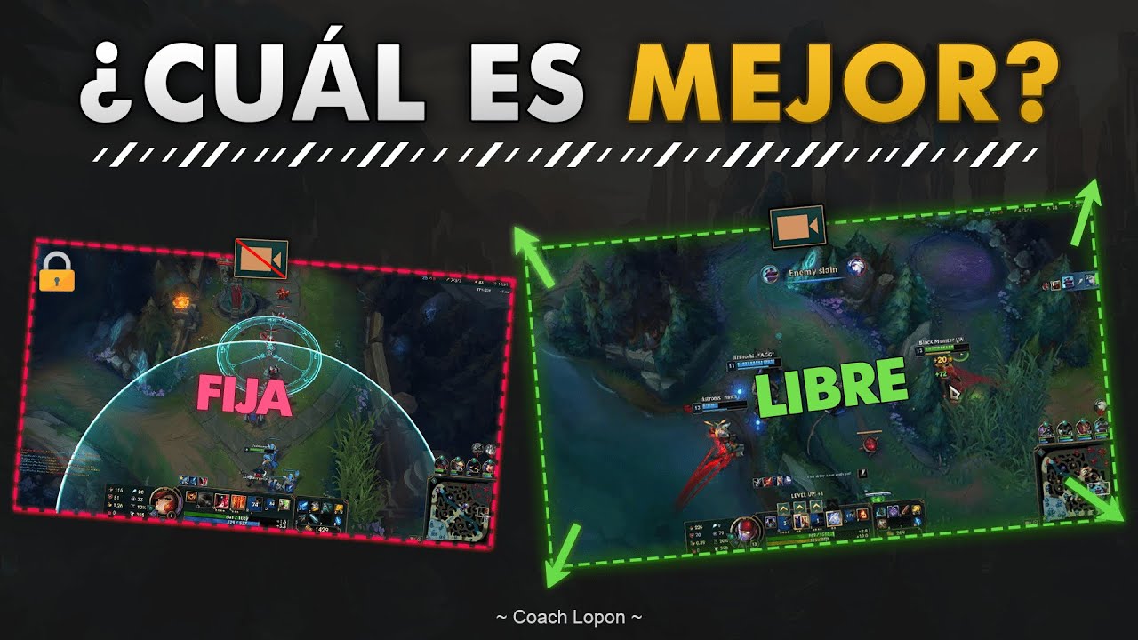 C&oacute;mo QUITAR la C&Aacute;MARA FIJA 🥊 (Con EJERCICIOS) ► C&oacute;mo JUGAR LOL S12