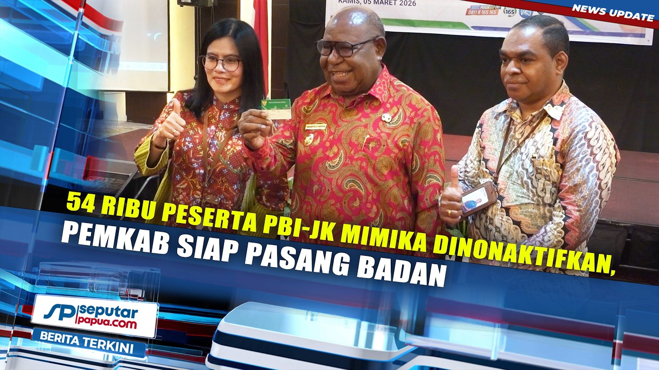 54 Ribu Peserta PBI JK Mimika Dinonaktifkan, Pemkab Siap Pasang Badan