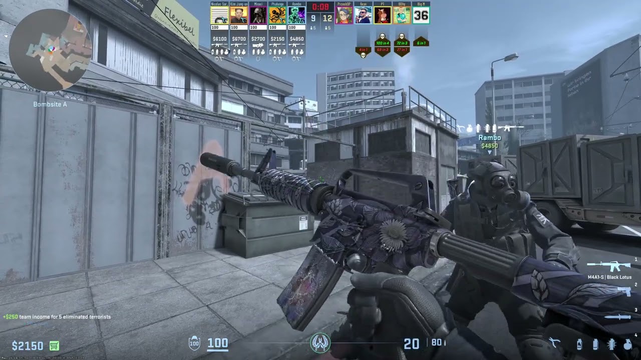 Counter Strike 2 S4 Overpass, if only they had listen from the start = ez win but we lost