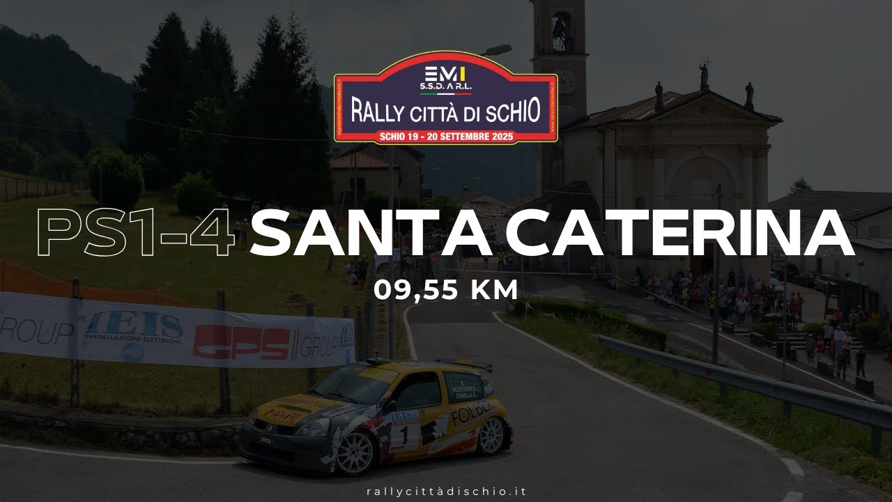Rally Città di Schio 2025 | PS1-4 Santa Caterina