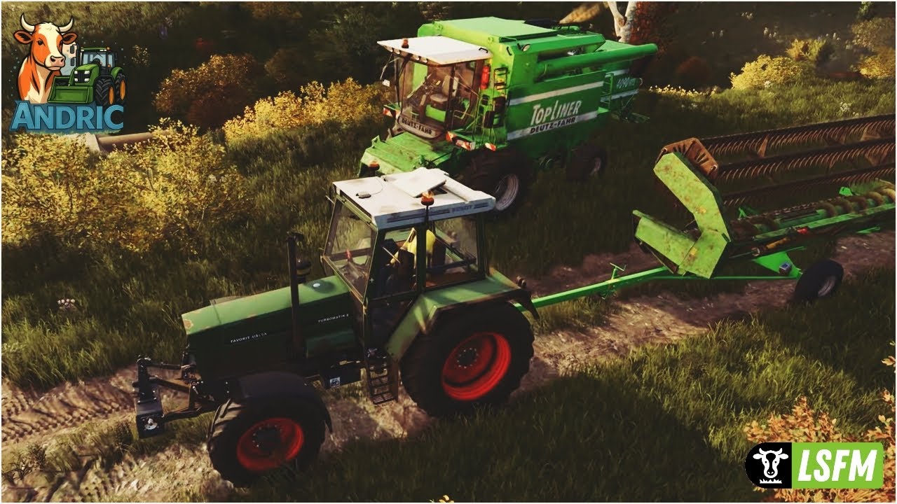 Hof Bergmann 1.3.0.1 - Fendt Favorit 600 LSA - Deutz Fahr TopLiner - Farming Simulator 25
