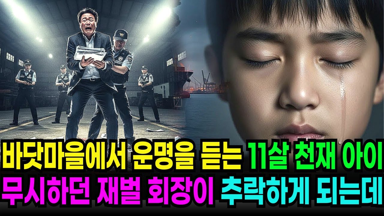 바닷마을 소리로 운명을 읽는 천재아이가 백만장자 재벌회장의 죽음을 암시하자 소름돋아 미쳐버리는데...ㅣ노후사연 ㅣ시니어사연 ㅣ오디오북 ㅣ감동사연