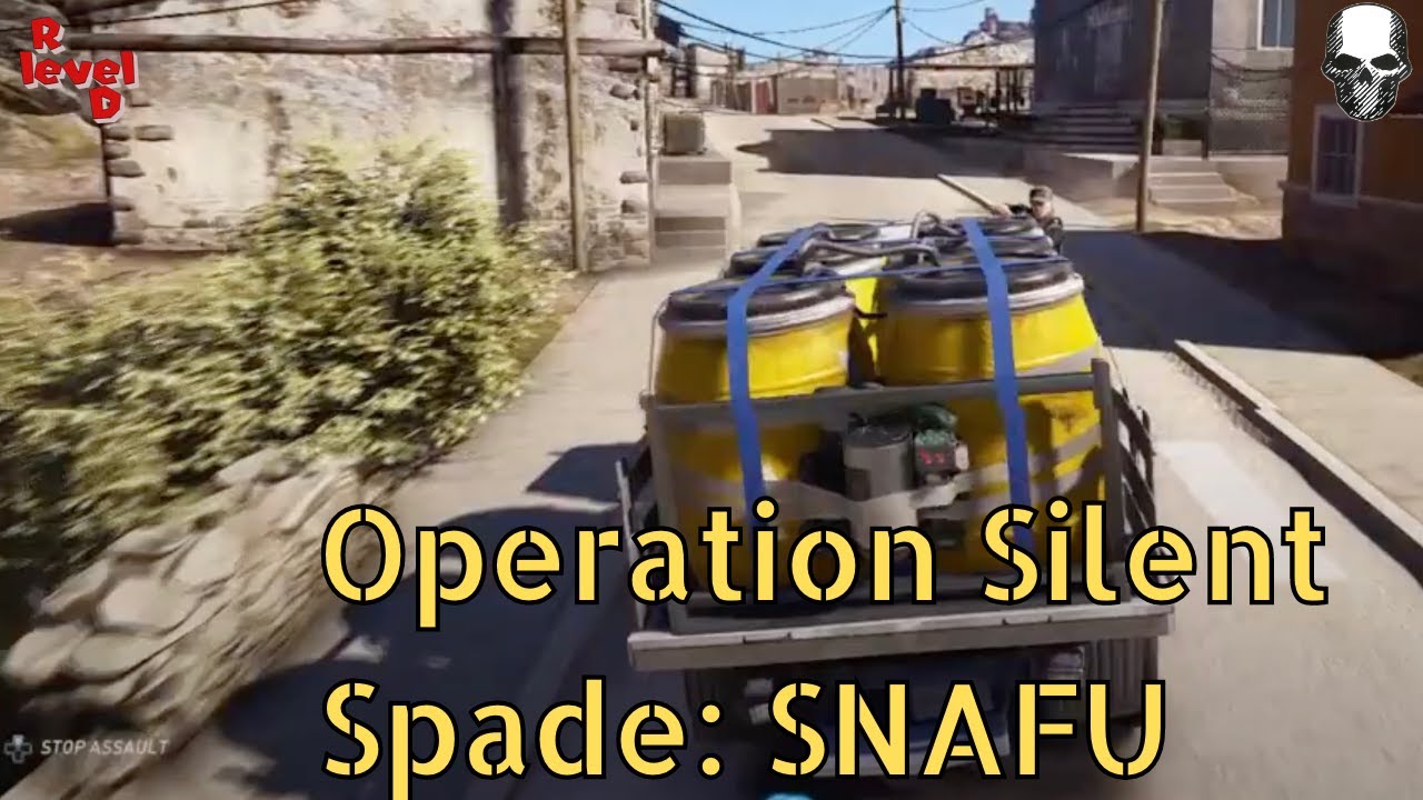 Operation Silent Spade: SNAFU. Dirty Bomb in Barvechos [#GRW PS4]
