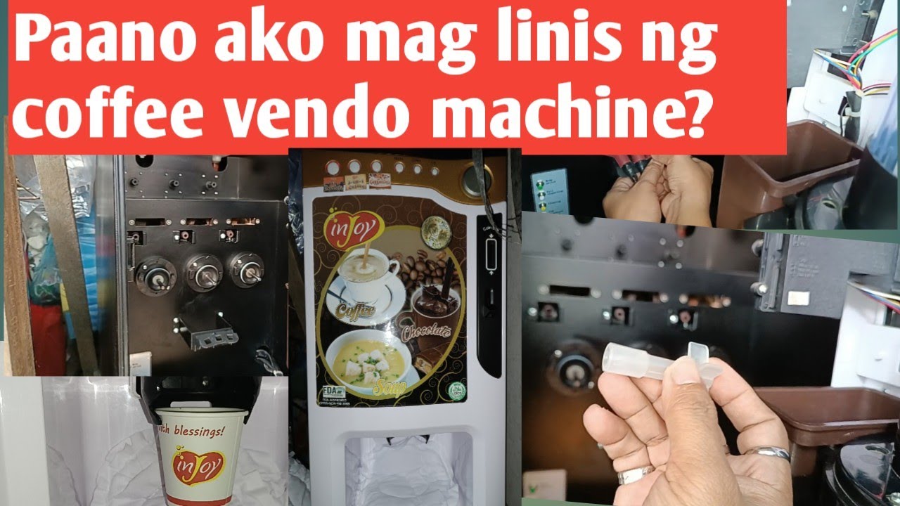 Coffee Vendo Machine paano ko linisin? Kalasin natin at ibalik #teresavisaya