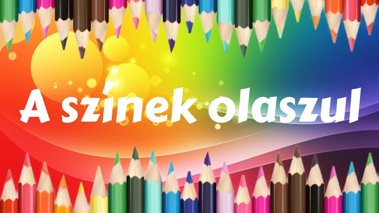 A színek olaszul