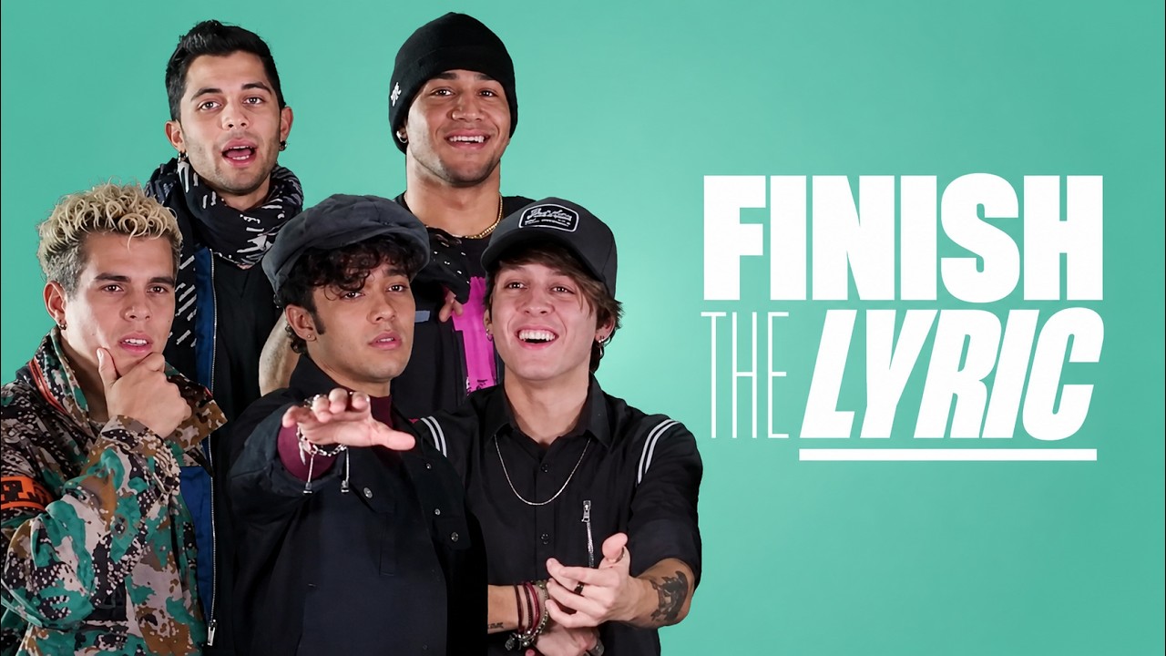 CNCO Cover Bruno Mars, Little Mix & More | Finish The Lyric | Capital