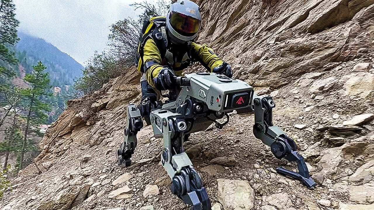 Questo cane robot fuoristrada è la macchina più folle del mondo