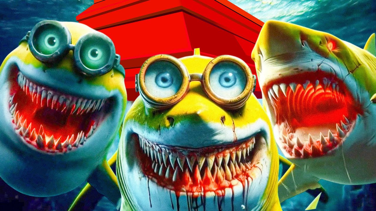 Minion.exe is Shark Monster but with Coffin Dance Meme | Coffin Dance Song (Cover) | Meme Dance