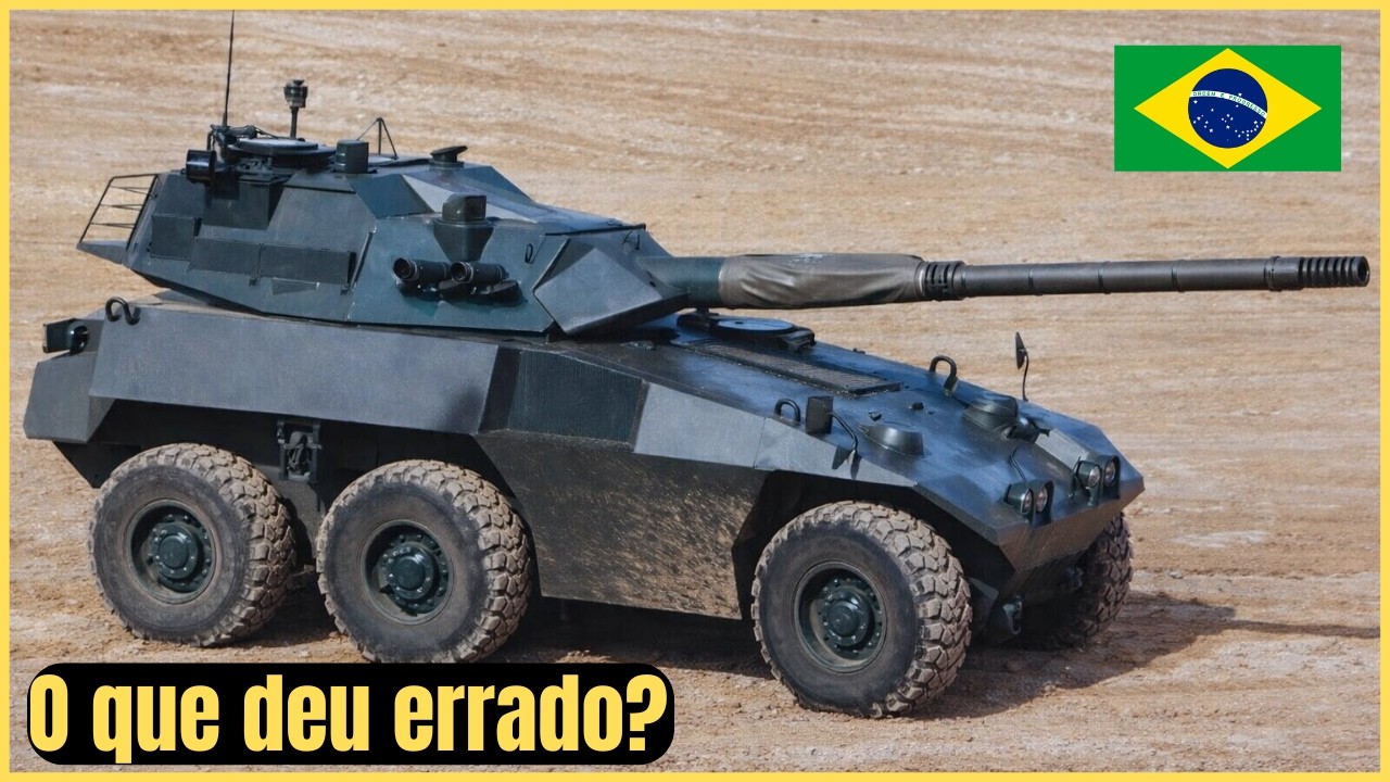 Esse blindado nacional estava décadas à frente
