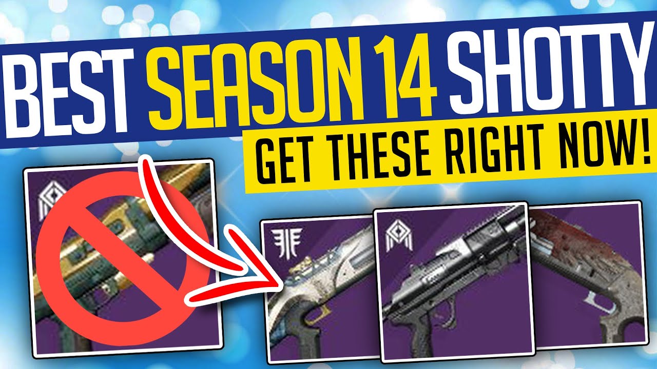 Destiny 2 | BEST SEASON 14 SHOTGUNS! Top 3 SHOTGUNS for Season 14! (Season of the Splicer)