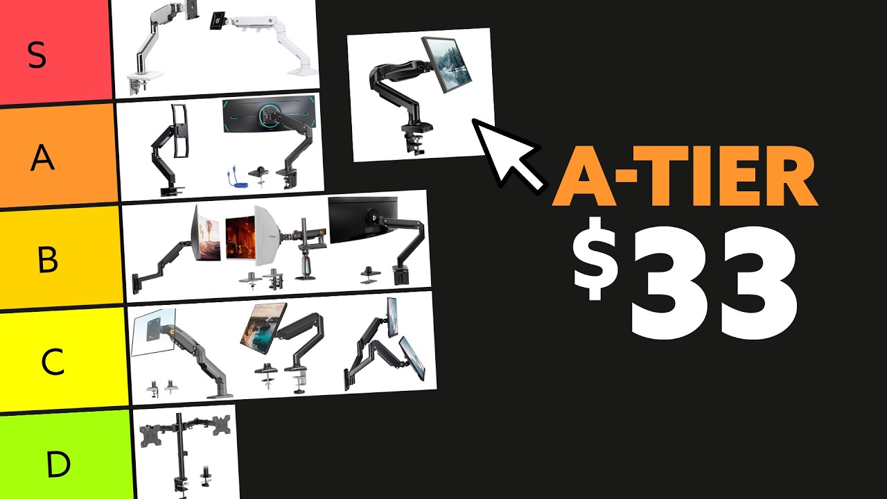 The Ultimate Monitor Arm Tier List for 2026