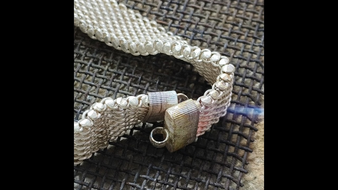 Silver Bracelet Making/How Bracelet is made/Jewelry Making/ #jewelrymakingathome #diy #goldsmithluke