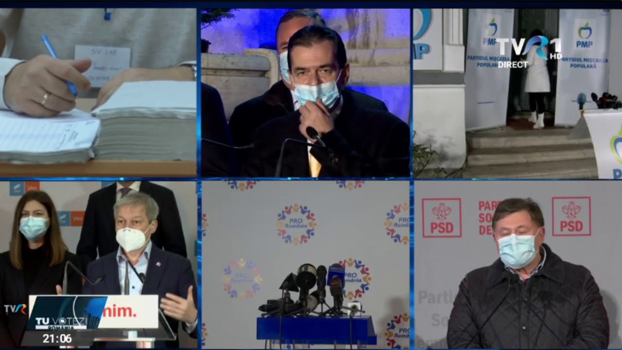 Alegeri parlamentare 2020: primele declaraţii ale liderilor politici, după estimările exit-poll
