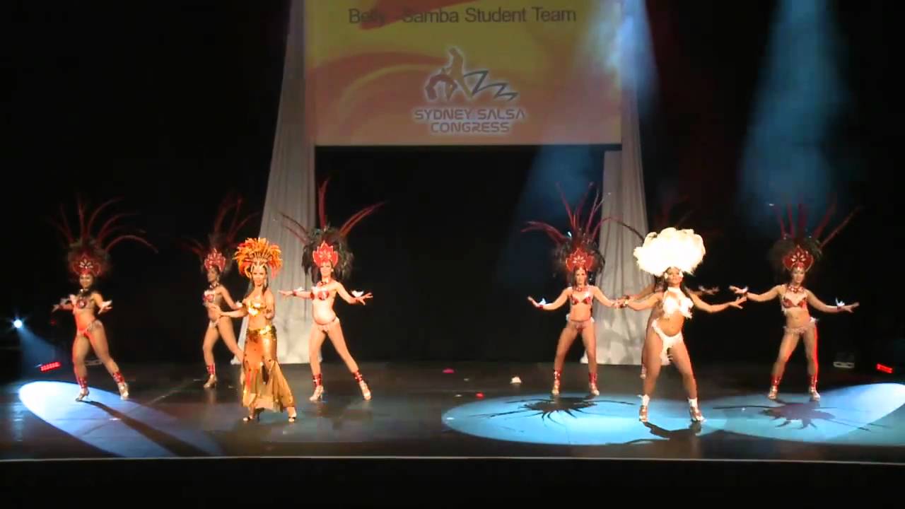 Cristina Ramon's Samba Belly Student Team Salsa Congress 2011