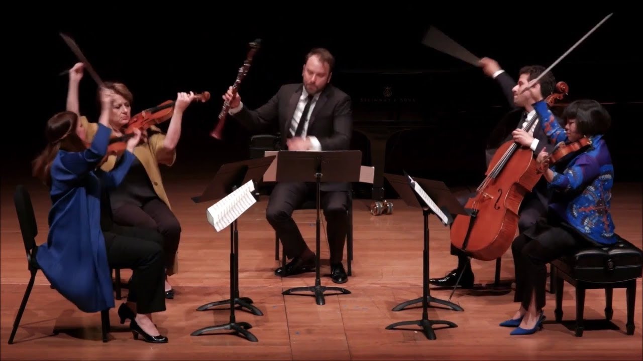 Weber, Fantasia from the Clarinet Quintet op. 34 (Lonquich, Keefe, Kavafian, Lee, Canellakis)