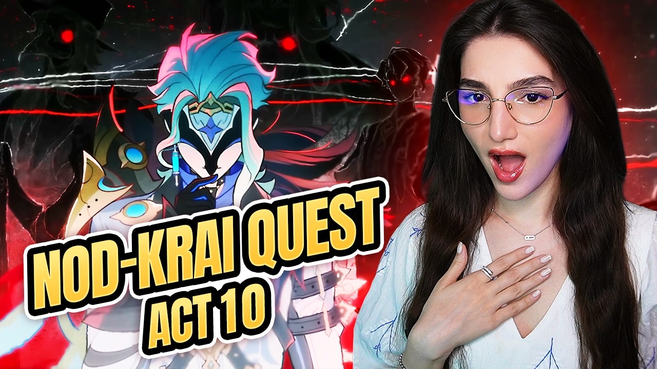Jadealy Finally Plays Nod-Krai Archon Quest Act 10 | Genshin Impact