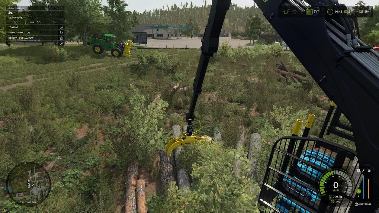 Farming Simulator 25 puita sahalle myyntiin.