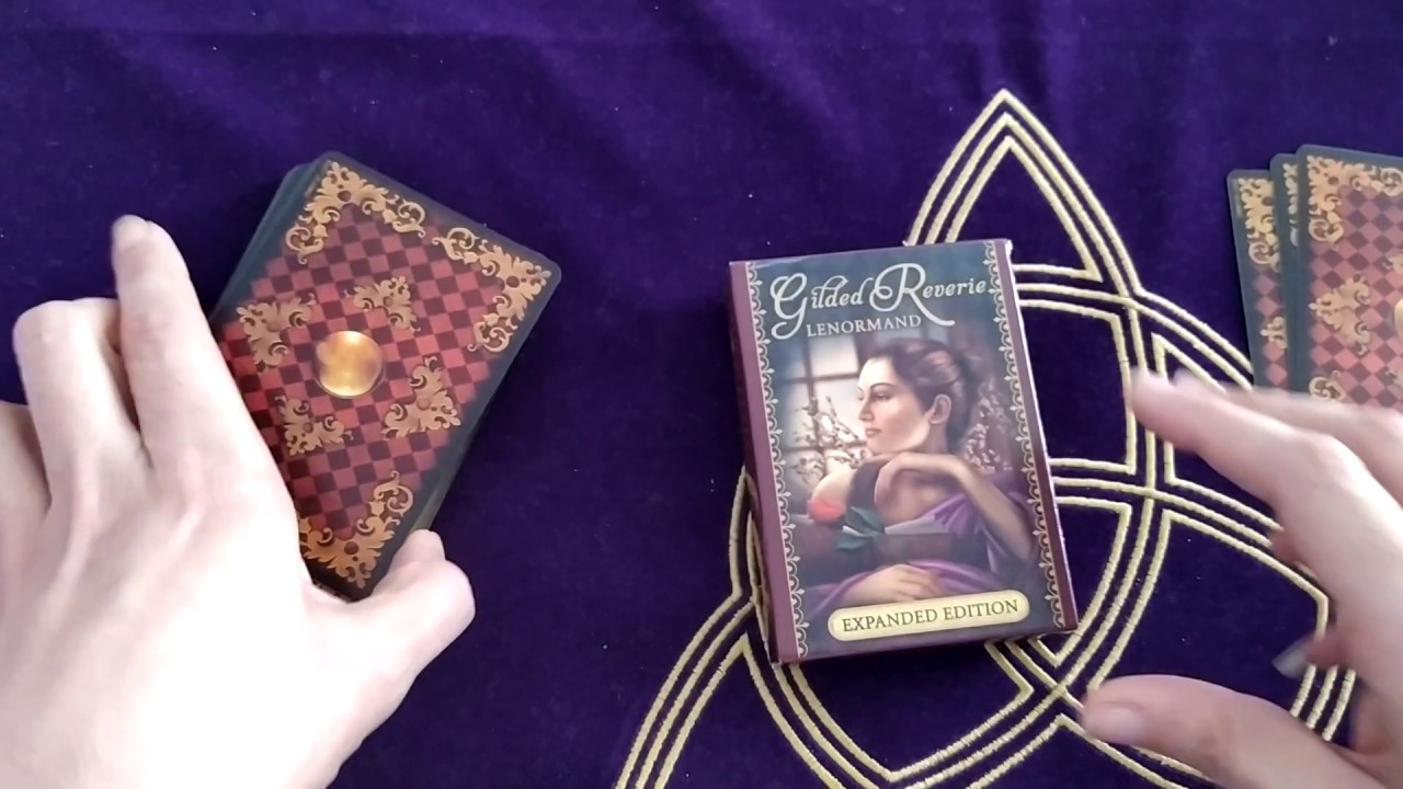 Review Lenormand "gildred Reverie" version AliExpress