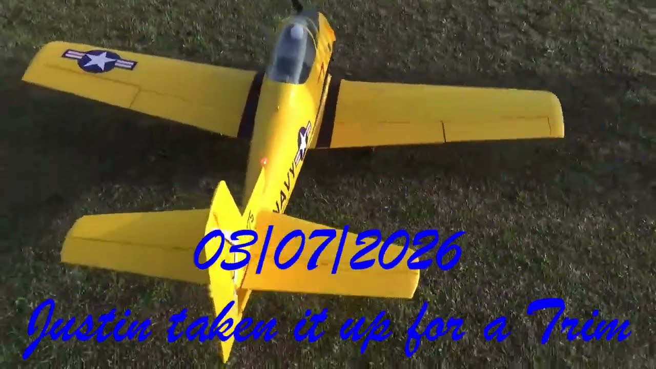 03/07/2026 Justin takes up The 2.0 T-28 for a  Trim