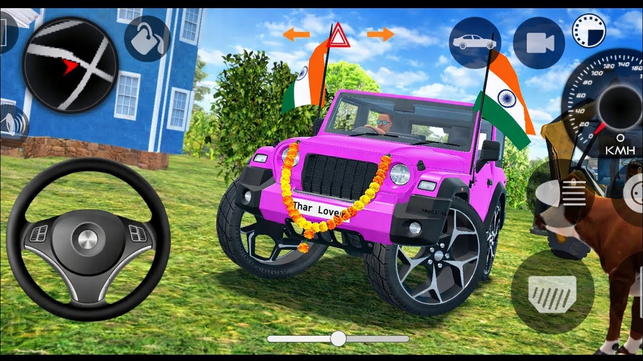 Modified Mahindra Thar Car Games: Indian Cars (Gadi Wala Game) - Car Game Android Gameplay 2025